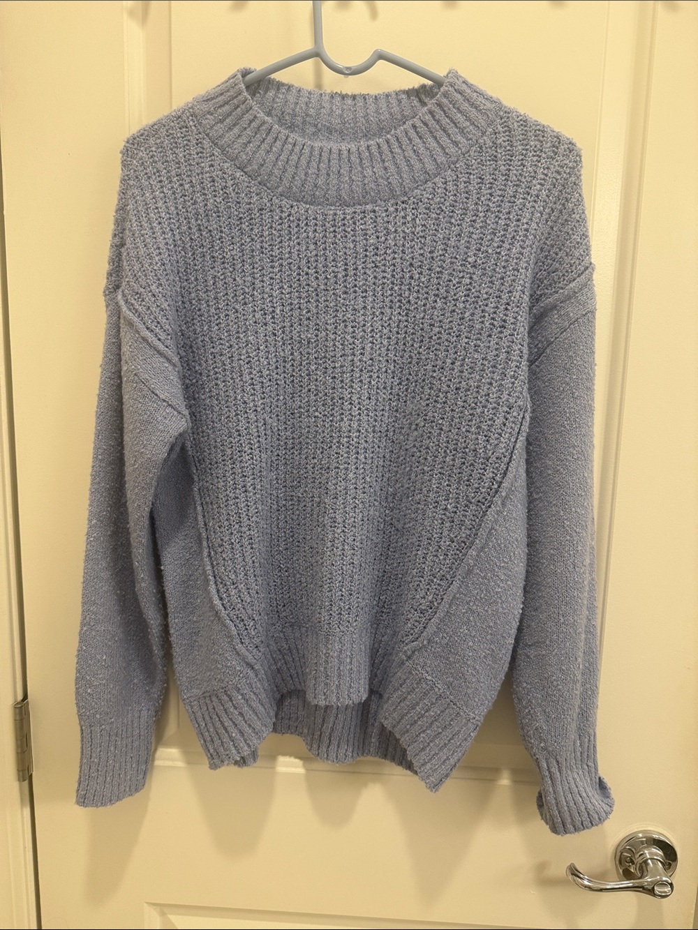 SO Light Lavender Crewneck Sweater